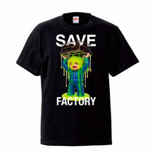 Load image into Gallery viewer, UniqueTee / SAVE FACTORY "black &amp; white"
