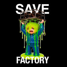 Load image into Gallery viewer, UniqueTee / SAVE FACTORY "black &amp; white"
