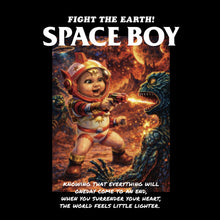 Load image into Gallery viewer, UniqueTee / SPACE BOY "BLACK"
