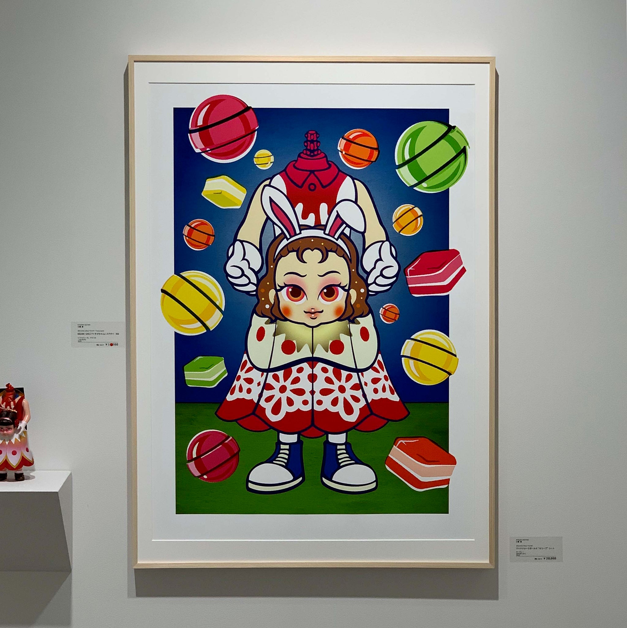 EVO] BAD JOKE GIRLS / OLIVE “candy splash”_Art print – SIDE KIK