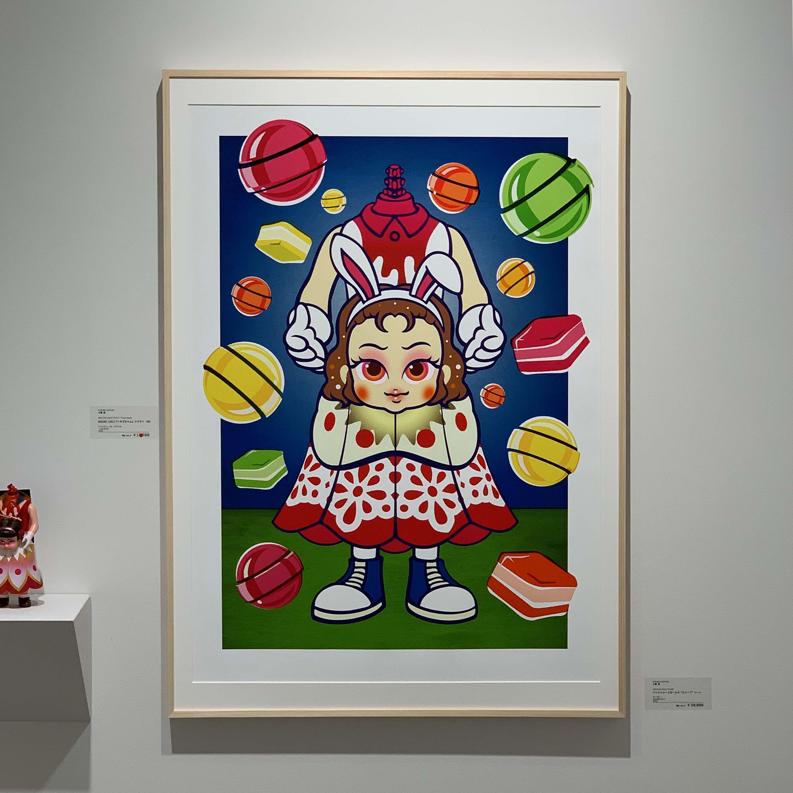 ◇◇◇ なんとなくアンティークな飾り絵 ◇◇◇ EVO] BAD JOKE GIRLS / OLIVE “candy splash”_Art print – SIDE KIK