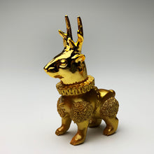 Load image into Gallery viewer, [WF] IRON DOG &quot;chorme head&quot;_DEER_gold

